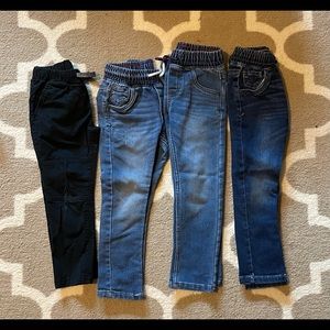 Cat & Jack 4T boys pant bundle 4 total